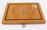 box lid, for presentation piece and cloth