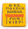 camera film box, Kodak Verichrome