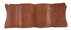 book cover, leather