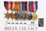 New Zealand War Service Medal 1939-45, 2001.25.135.5