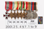 New Zealand War Service Medal 1939-45, 2001.25.497.9