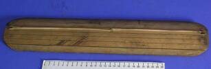 Wooden and linen splint, part of medicine chest [col.0013]