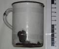 mug, enamel