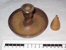 candlestick holder and snuffer