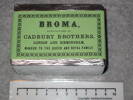 chocolate packet label