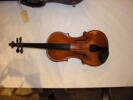 violin, bow and case