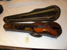 violin, bow and case