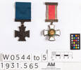 Victoria Cross (VC) Lt. WE Sanders, RNR, WW1.