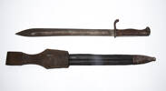 bayonet and scabbard and frog W2553