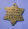 Isthmian Canal Commission employee star [50678] front view