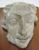 carved stone face