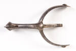 single spur with boot inset