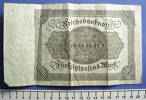 banknote, Reichsbanknote, 50,000 marks [2003x2.5] ruler view