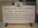 Commemorative Plaque for Auckland Provincial War Memorial [2006.x.17]
