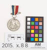 medal, commemorative, 2015.x.88
