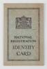 identity card, national registration