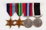 medal set / 2019.23.2.1 - .2.4 / © Auckland Museum CC BY