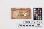 banknote, 2019.62.302, Photographed 31 Jan 2020, © Auckland Museum CC BY