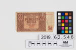 banknote, 2019.62.546, Photographed 04 Feb 2020, © Auckland Museum CC BY