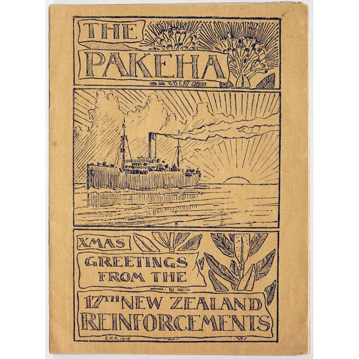 Pakeha : the journal of the Seventeenth Reinforcements of the New Zealand Expeditionary Forces - aboard  H.M.N.Z. Transport 65 (S.S."Pakeha")