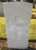 Photo of Wiremu's grave in Tidworth Military Cemetery, Wiltshire