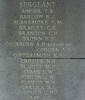 Trevor's name is inscribed inside Runnymede Memorial.