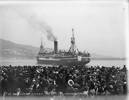 Troopship HMNZT 95 Willochra which took Charles to Liverpool England.