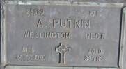 Plaque at Taumarunui New Cemetery RSA Section