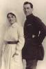 Peter's parents - Alfred & Charlotte Kingsford of Nelson. Alfred - enlisted for the New Zealand Medical Corps during World War 1. He later, at England, joined the Royal Flying Corps (which would later become the RAF).