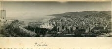 Postcard with vista of Trieste, Italy c1940