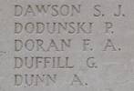 Frederick's name is inscribed on Tyne Cot Memorial to the Missing, Belgium.
