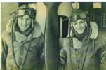Jeff Pearson (on right) with fellow trainee in flight training
1943 - 1045 4312624 RNZAF  WW2