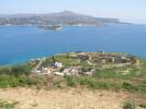 Souda Bay inlet with the Izzedin Fortress in the foreground.