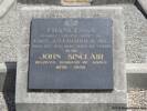 Photograph taken 1 January 2013, Bromley Cemetery, Christchurch, New Zealand
Grave of John Sinclair CHISHOLM and wife Francessa 
