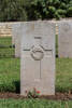 James Bright's gravestone, Ramleh War Cemetery Palestine.