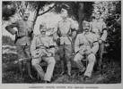 Back Row.- Lieut. Emerson, Capt. Drury, and Lieut. LeGrange. Front Row.-Lieut Trotter and Cameron.