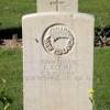 Private 802601 R KOOPUDied 15 November 1943 aged 22yrsHe is buried in the Bari War Cemetery, Italy  Plot VI. C. 27