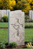 Cyril's gravestone, Sangro River War Cemetery, Italy.