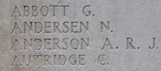 Niel's name is inscribed on Tyne Cot Memorial to the Missing, Belgium.
