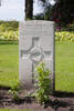 Stewart's gravestone, Cannock Chase War Cemetery Staffordshire, England.