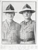 Sergeant John Grant VC (right) with fellow VC Sergeant R S Judson DCM MM VC.