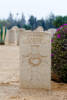 Keepa's Gravestone, El Alamein War Cemetery, Egypt.