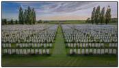 Tyne Cot Cemetery, Zonnebeke, West-Flanders, Belgium..