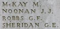 George's name is inscribed on Messines Ridge NZ Memorial to the Missing, West-Flanders, Belgium.