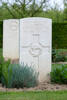 James Donald's gravestone, Faenza War Cemetery Italy.