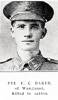 PTE. F. C. BAKER, of Wanganui, Killed in action.