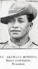 Private Akuhata Himiona # 16/375, Maori Contingent, wounded at the Dardanelles