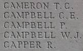 Peter's name is inscribed on Caterpillar Valley NZ Memorial to the Missing, France.