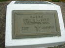 Headstone in Mangatainoka Cemetery, Pahiatua, New Zealand

RSA Sub/Block: 7 Row (Alpha) Section/Plot Number 1A Grave:10