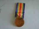 Reverse side of Cpl George Puhi Nicholas medal.